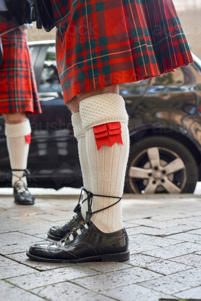 Scottish Kilt - Australian Stock Image