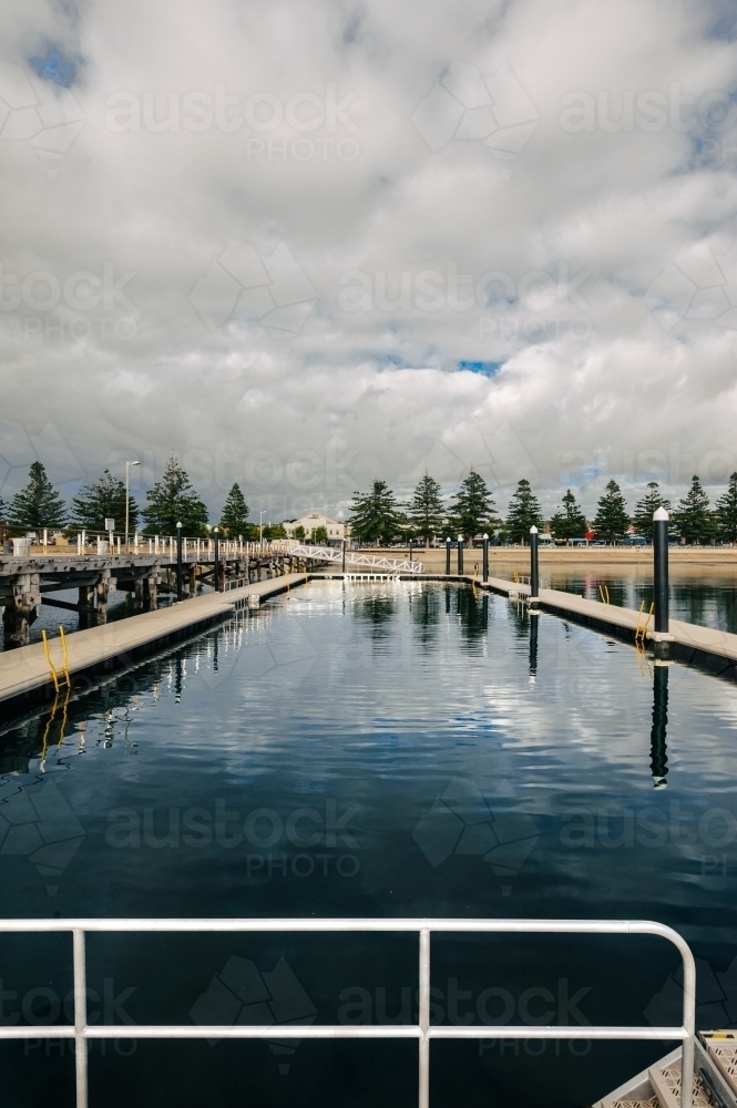 seaside swimming pool - Australian Stock Image