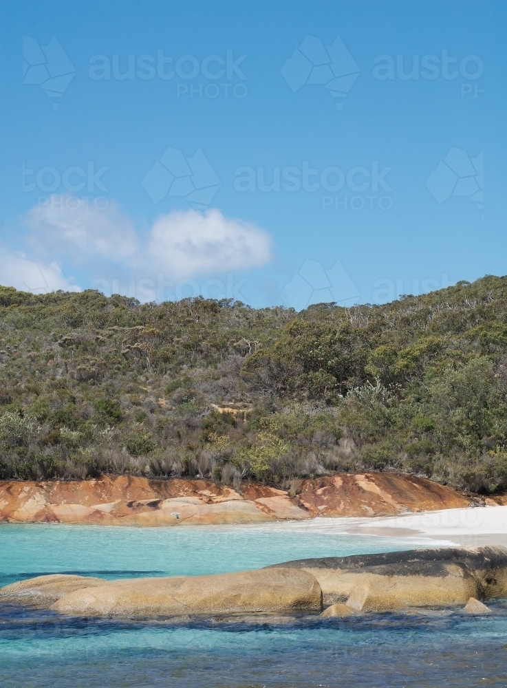 Secluded Bay near Albany, Western Australia - Australian Stock Image