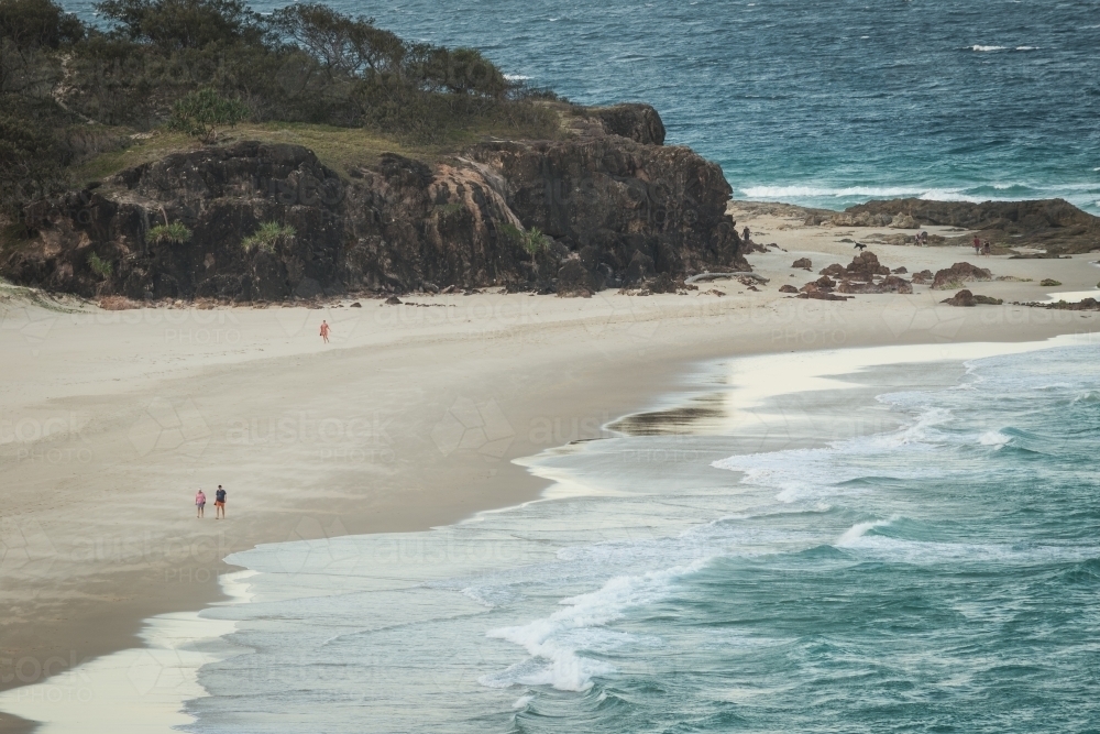 Secluded Beach - Australian Stock Image