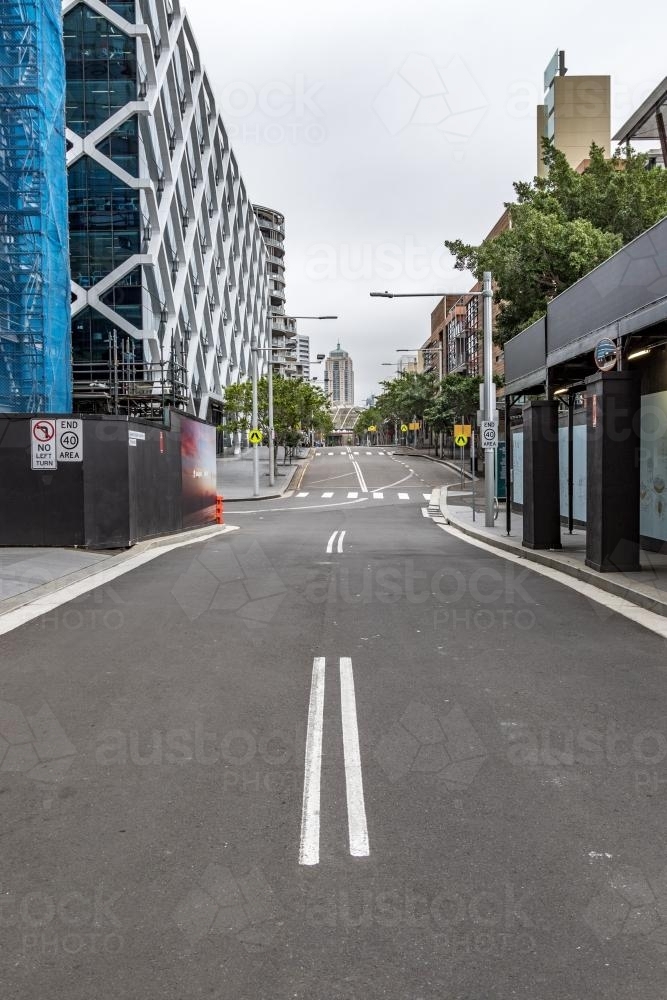Secluded city street : Austockphoto Secluded city street - Australian Stock Image