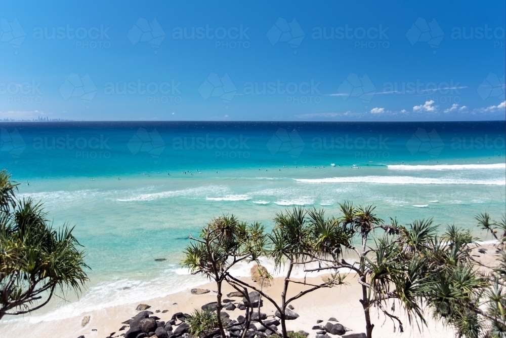Secluded holiday beach spot - Australian Stock Image