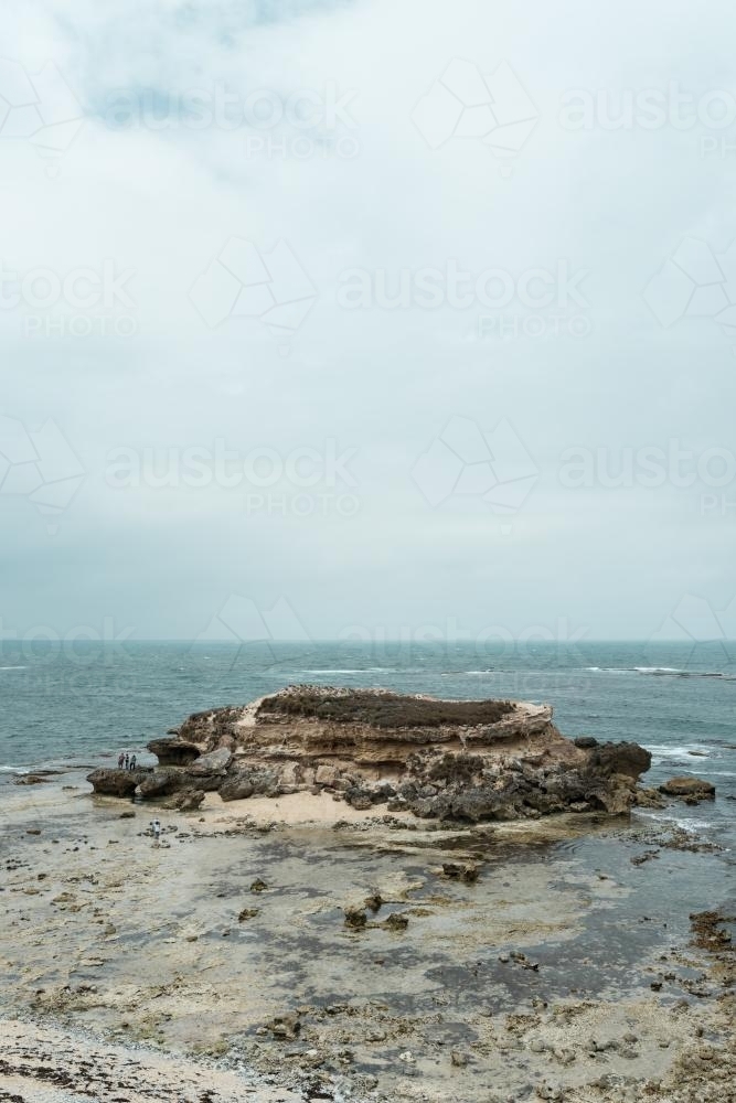 Shell Beach Island - Australian Stock Image