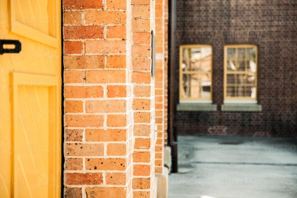 side view of historic building in Newcastle CBD - Australian Stock Image