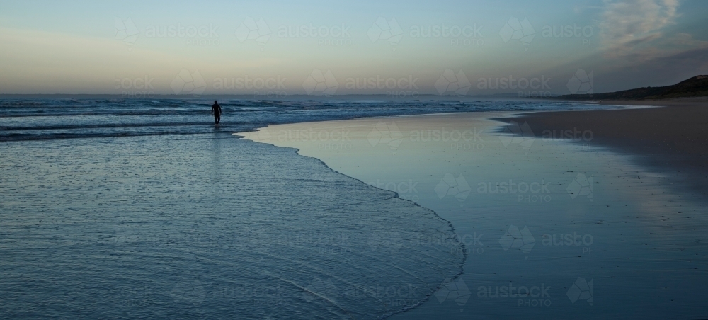 Silhouettes - Australian Stock Image