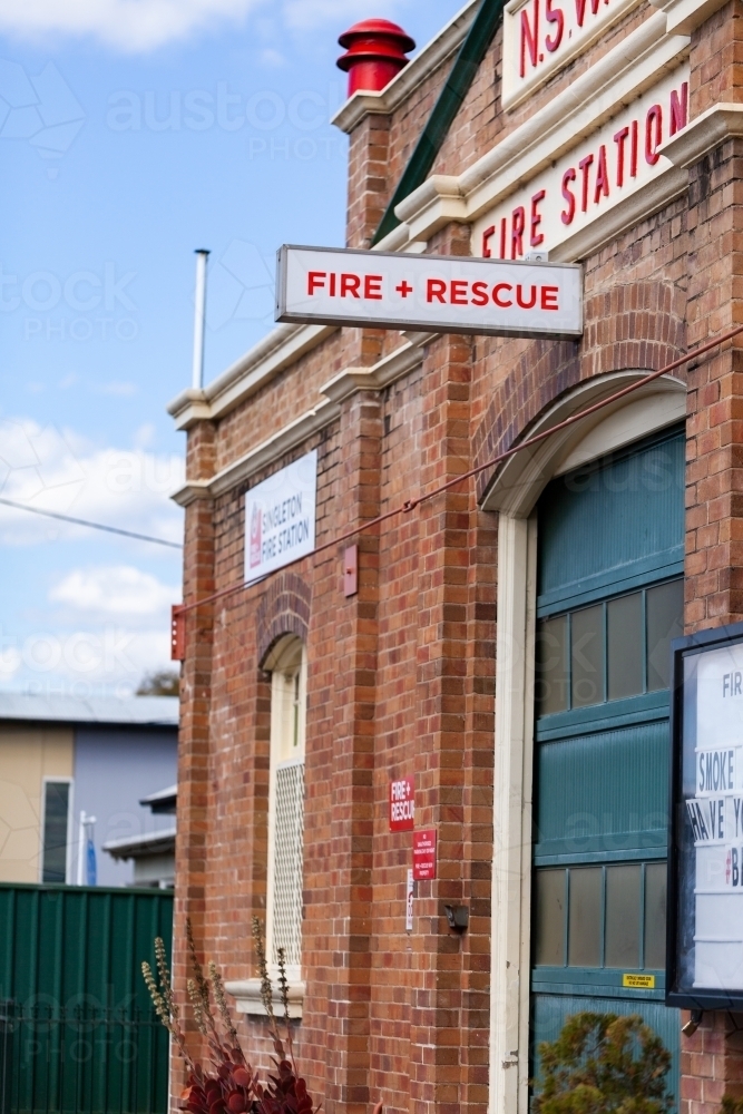 Image of Singleton fire and rescue brigade fire station building ...