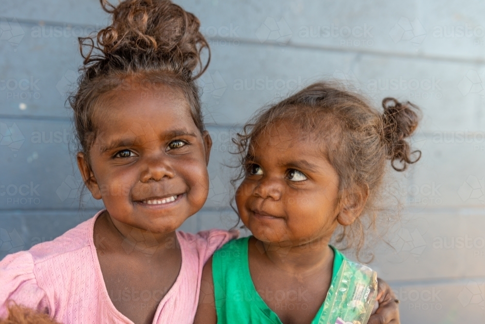 Sister love - Australian Stock Image