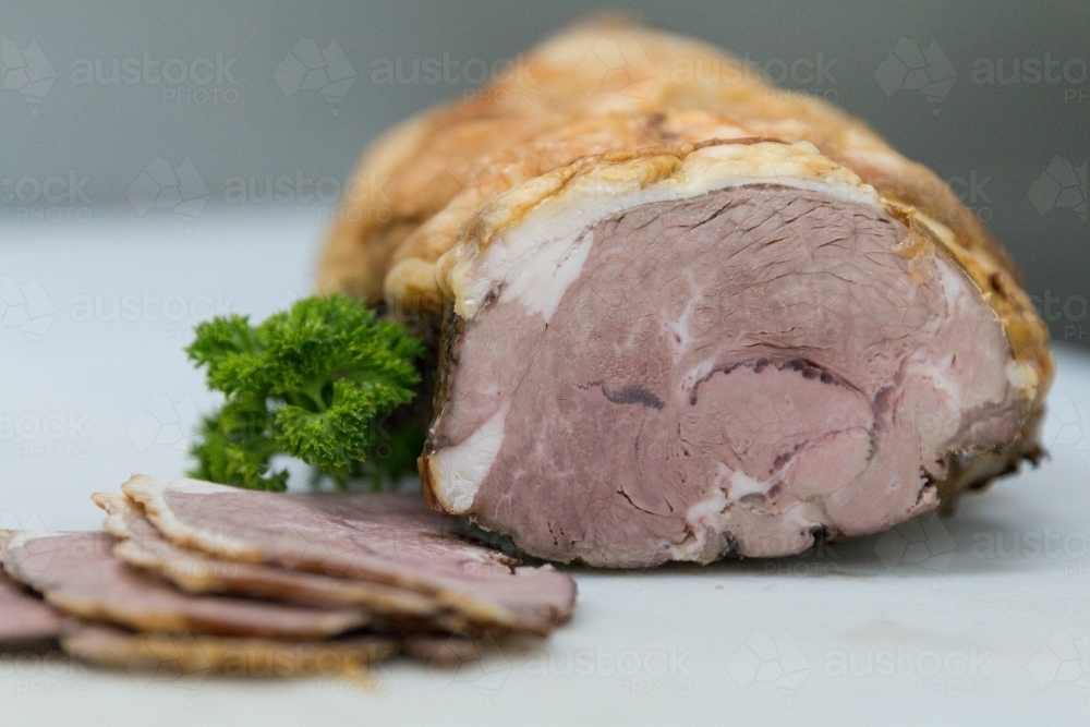 Sliced Beef - Australian Stock Image
