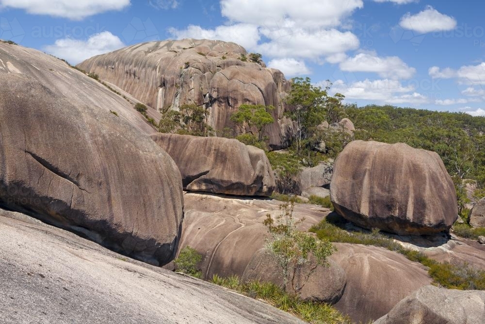 South Bald Rock - Australian Stock Image