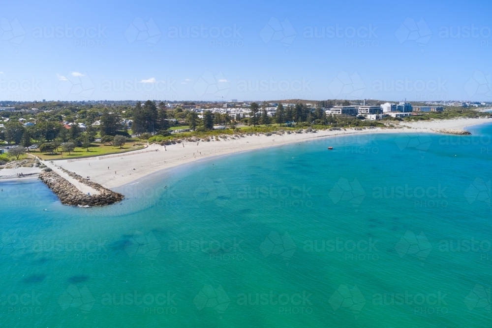 South Beach near Fremantle, Western Australia - Australian Stock Image
