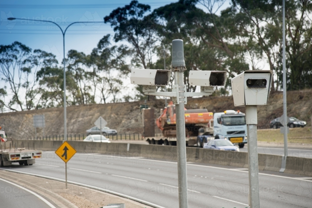 Speed camera - Australian Stock Image
