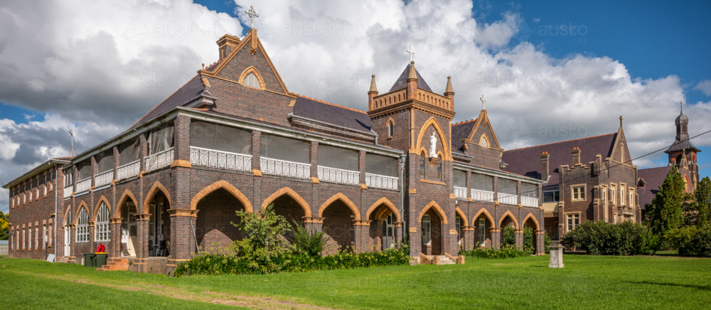 St Joseph's Convent for the Glen Innes Catholic School since converted to accommodation - Australian Stock Image