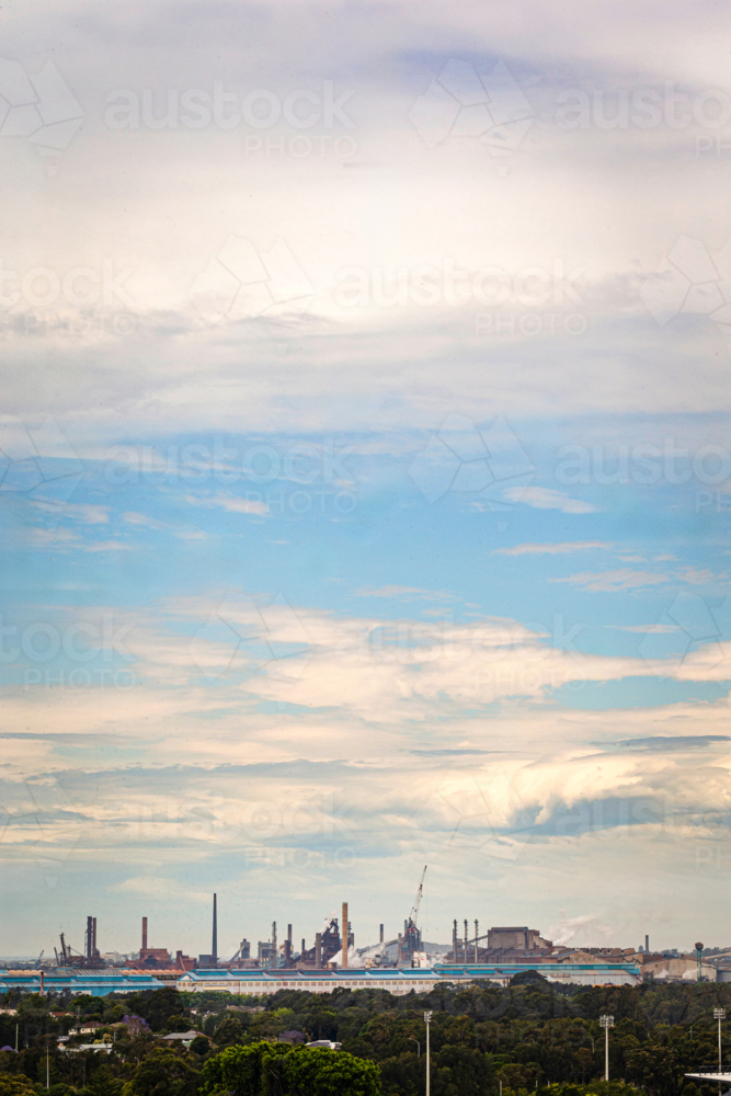 Steel Smelter - Australian Stock Image
