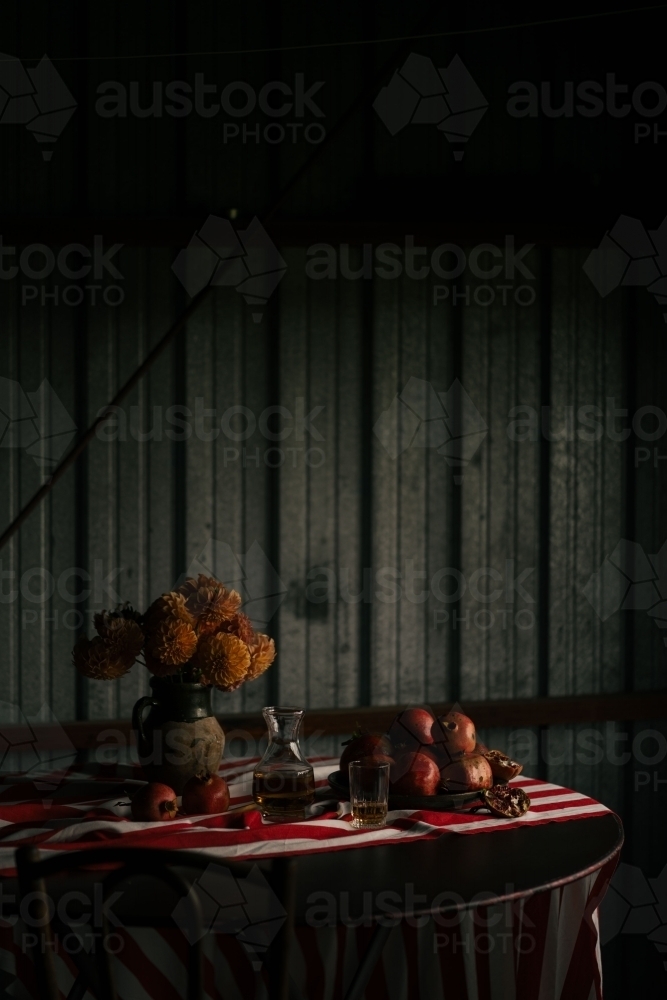Still life in the shed - Australian Stock Image