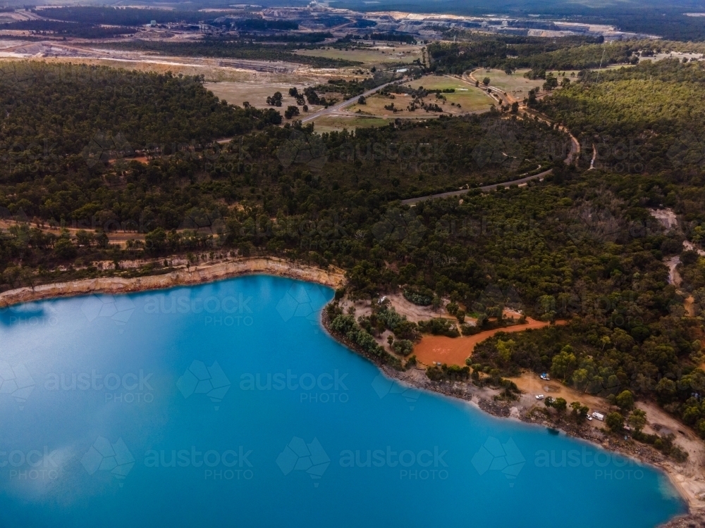 Stockton Lake Western Australia - Australian Stock Image