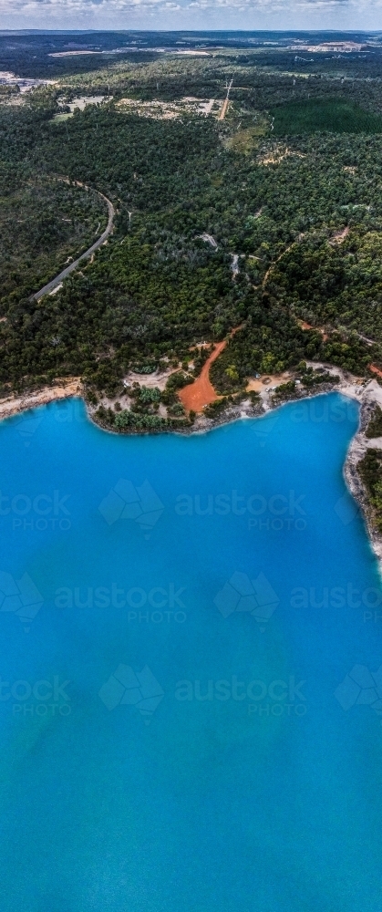 Stockton Lake Western Australia - Australian Stock Image