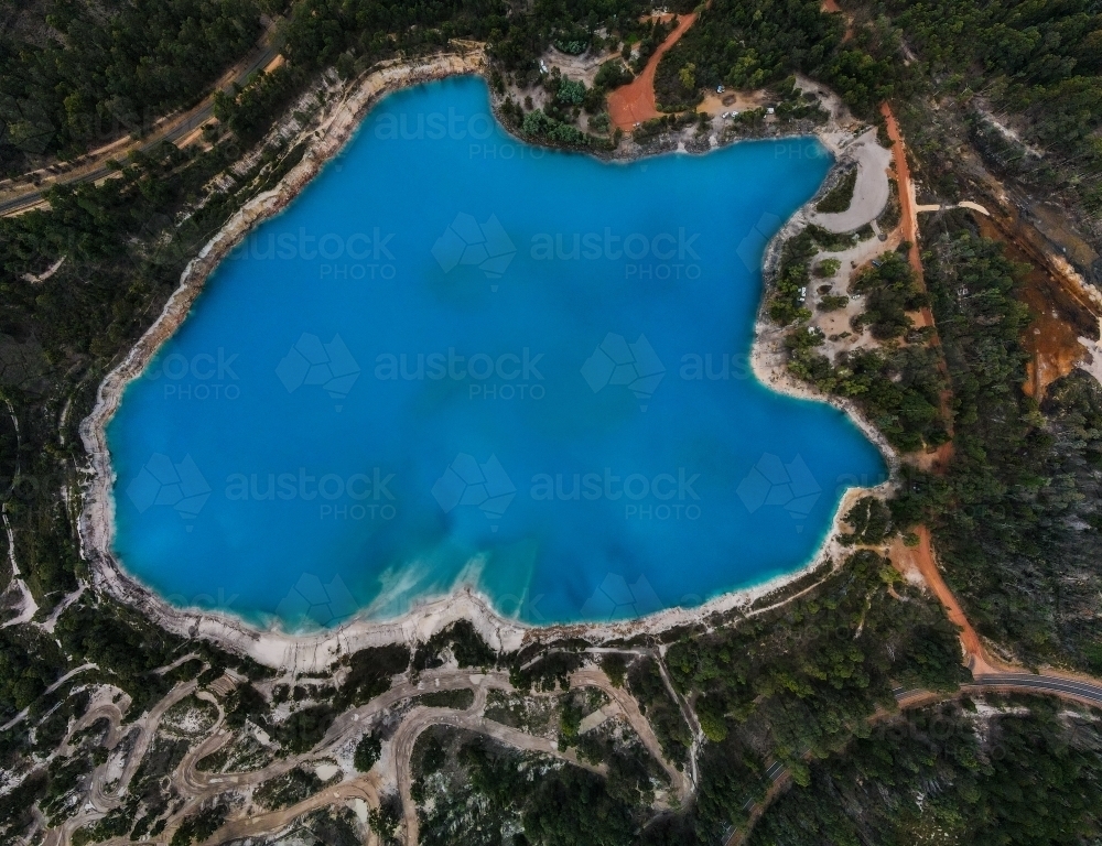 Stockton Lake Western Australia - Australian Stock Image
