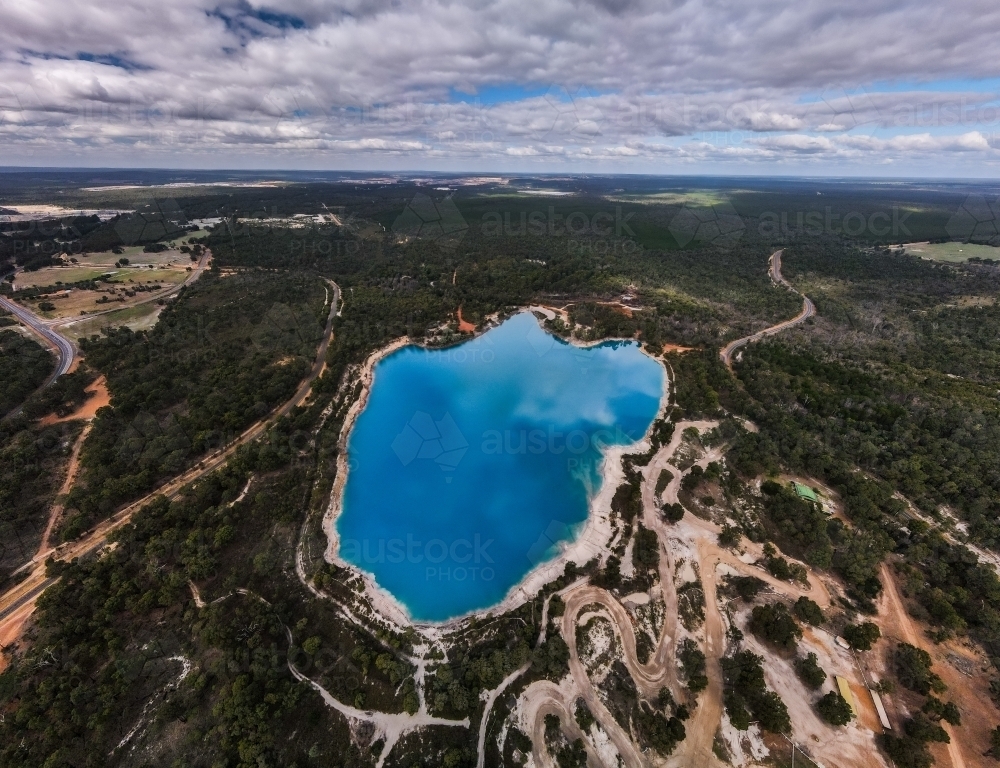 Stockton Lake Western Australia - Australian Stock Image