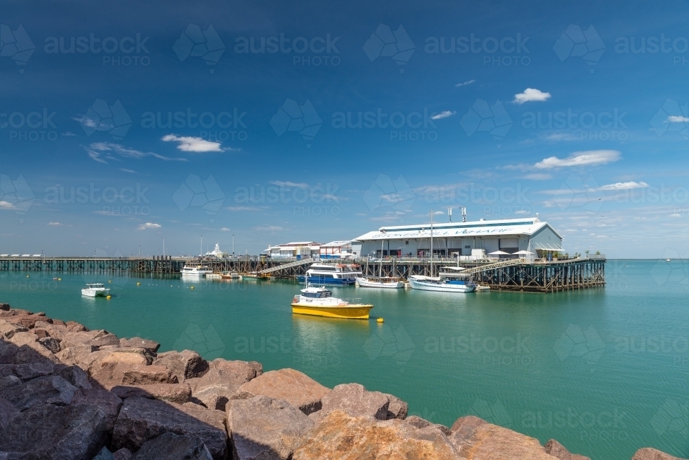 Stokes Hill Wharf, Darwin - Australian Stock Image