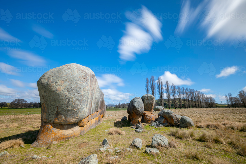 Stonehenge Recreational Area, near Glen Innes, New South Wales - Australian Stock Image