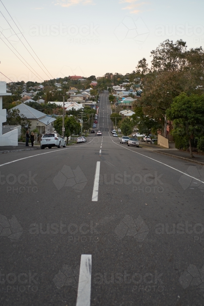 Image of Streets of Paddington, Brisbane Austockphoto