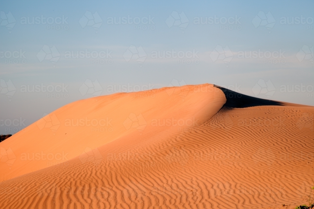 Image of Stunning red sand dunes - Austockphoto