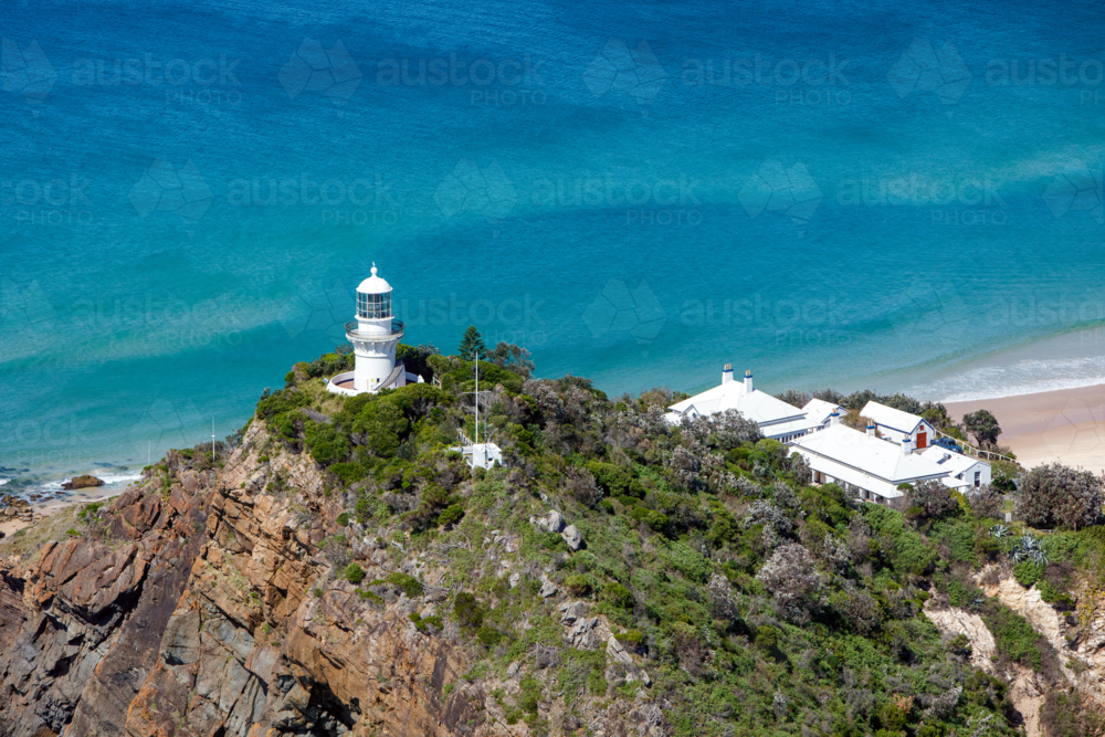 Sugarloaf Lighthouse - Australian Stock Image