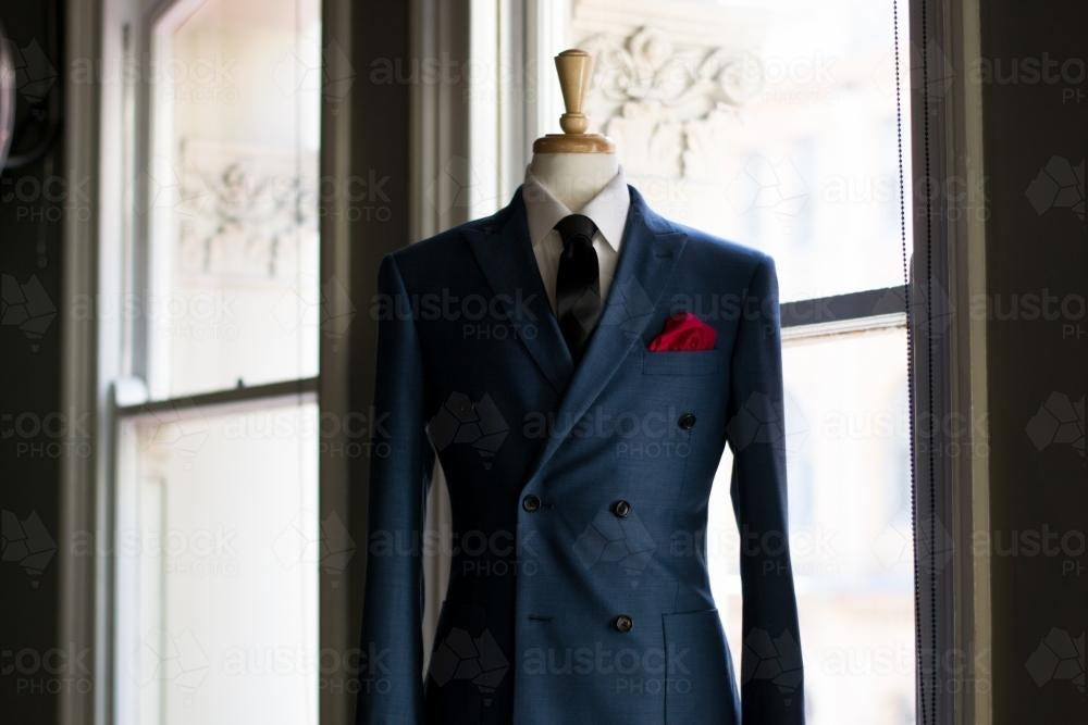 Suit on mannequin - Australian Stock Image
