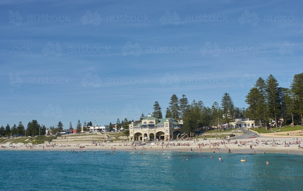 Summer Day At Cottesloe Beach - Australian Stock Image