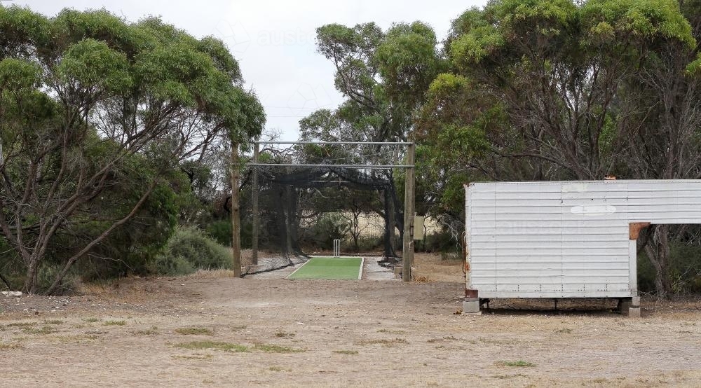 Sunbury Cricket Oval - Australian Stock Image
