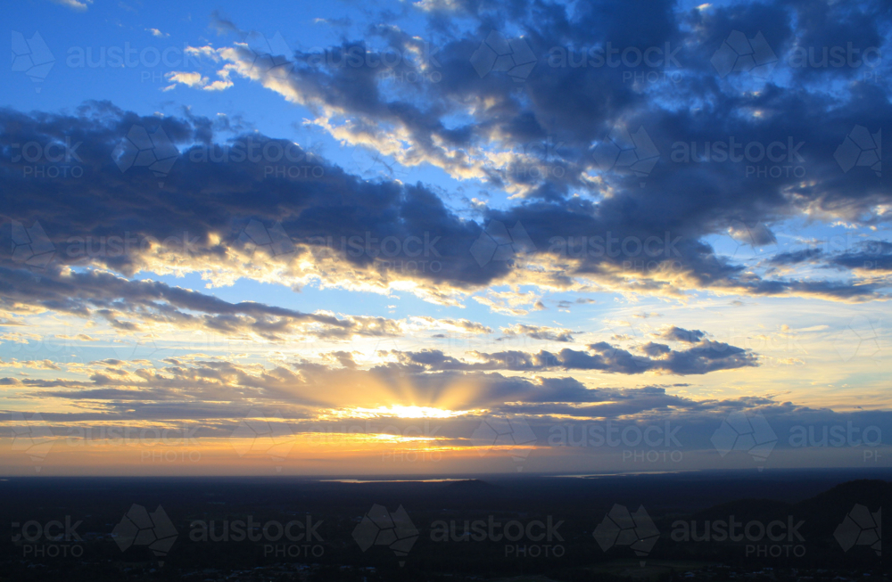 Sunrise - Australian Stock Image