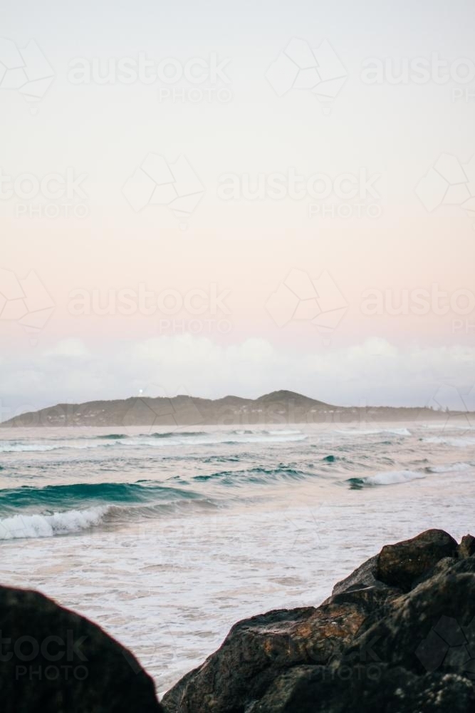 Sunset & the sea - Australian Stock Image