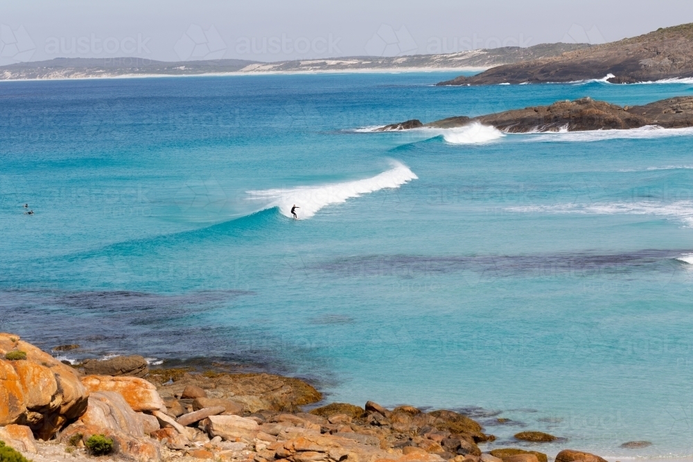 Surf beach at Native Dog - Australian Stock Image