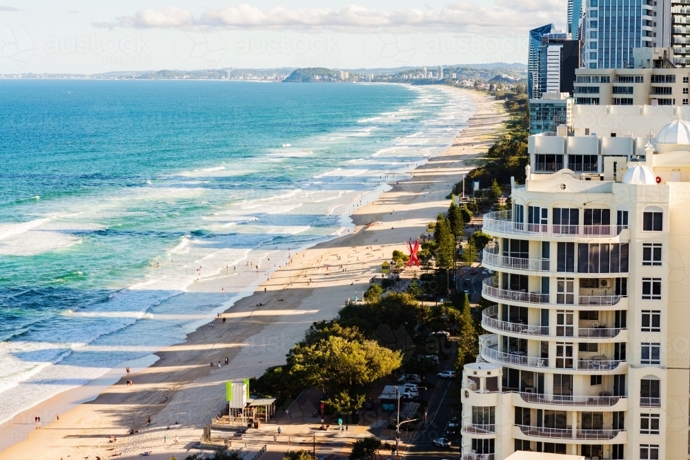 Surfers Paradise hotels - Australian Stock Image
