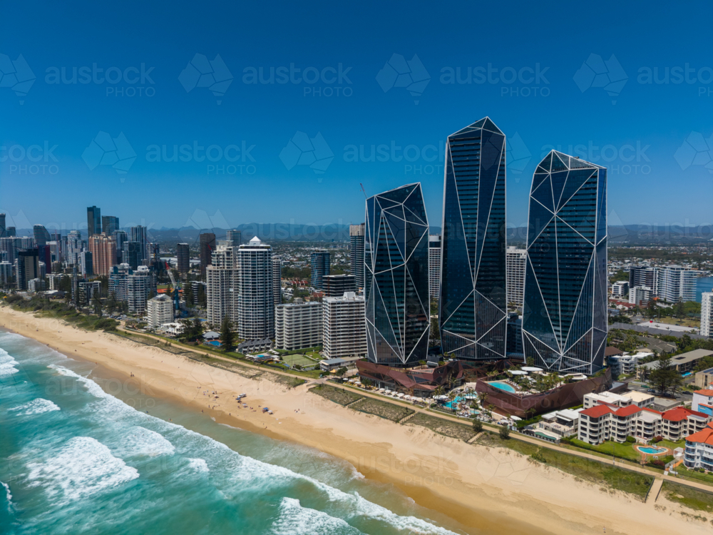 Surfers Paradise on the Queensland Gold Coast - Australian Stock Image