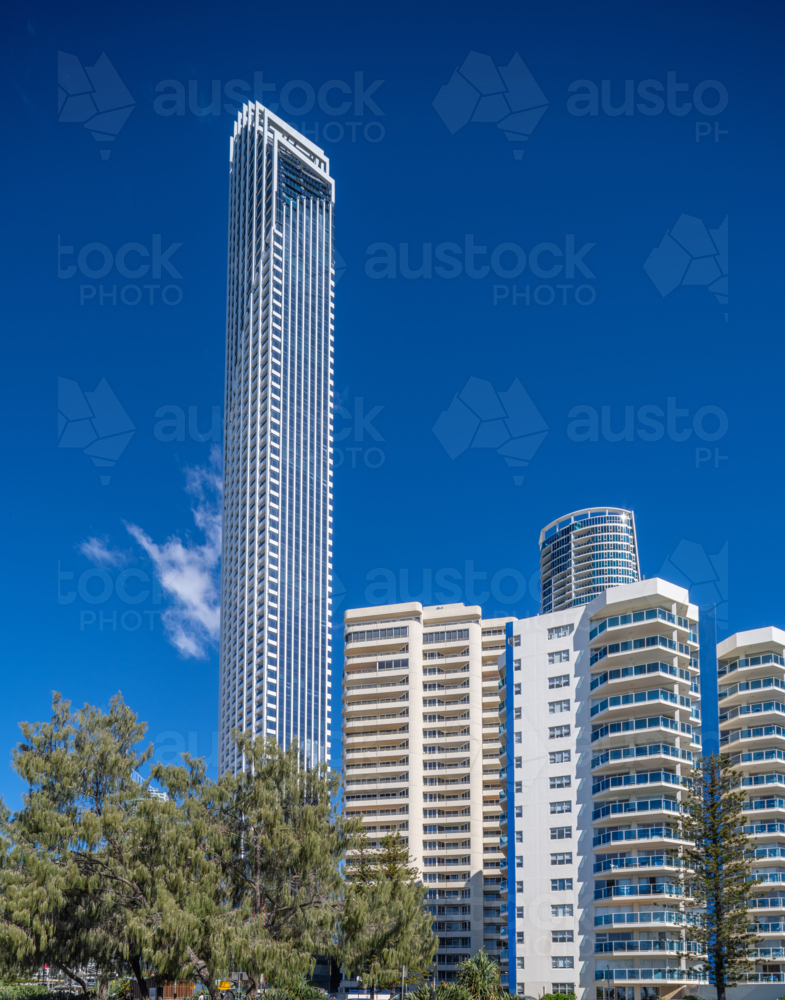 Surfers Paradise on the Queensland Gold Coast - Australian Stock Image