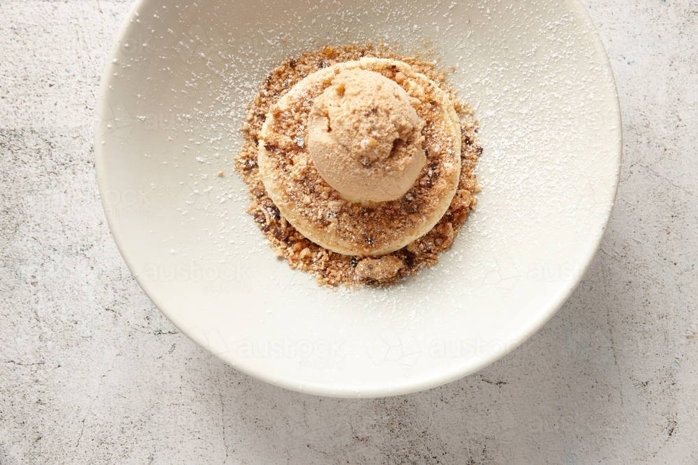 Sweet dessert on table - Australian Stock Image