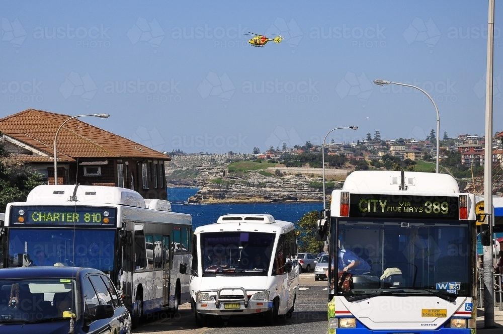 Sydney Buses - Australian Stock Image