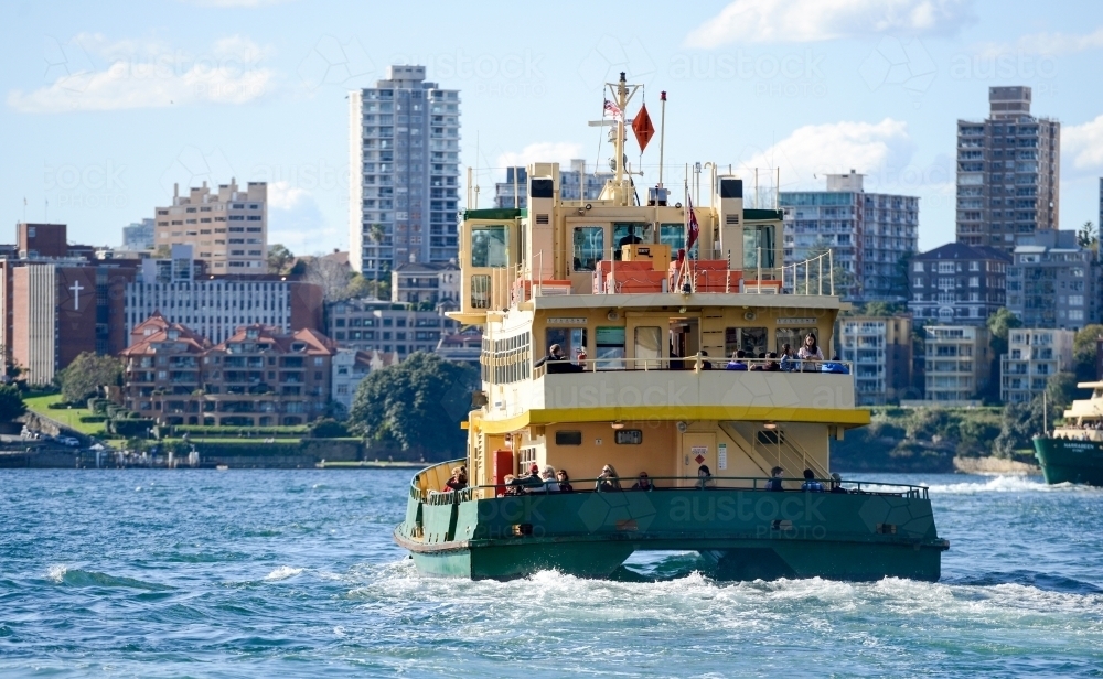 Sydney Ferry - Australian Stock Image