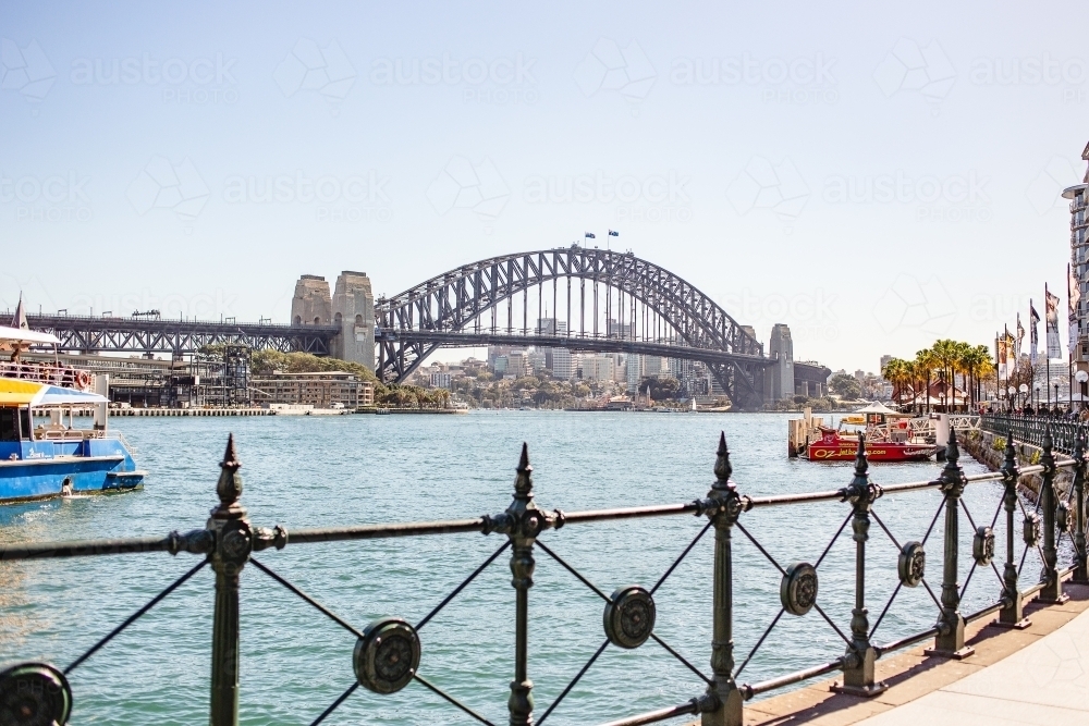 Sydney Harbour Bridge and surrounds - Australian Stock Image