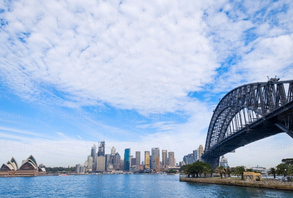 Sydney Skyline looking South - Australian Stock Image