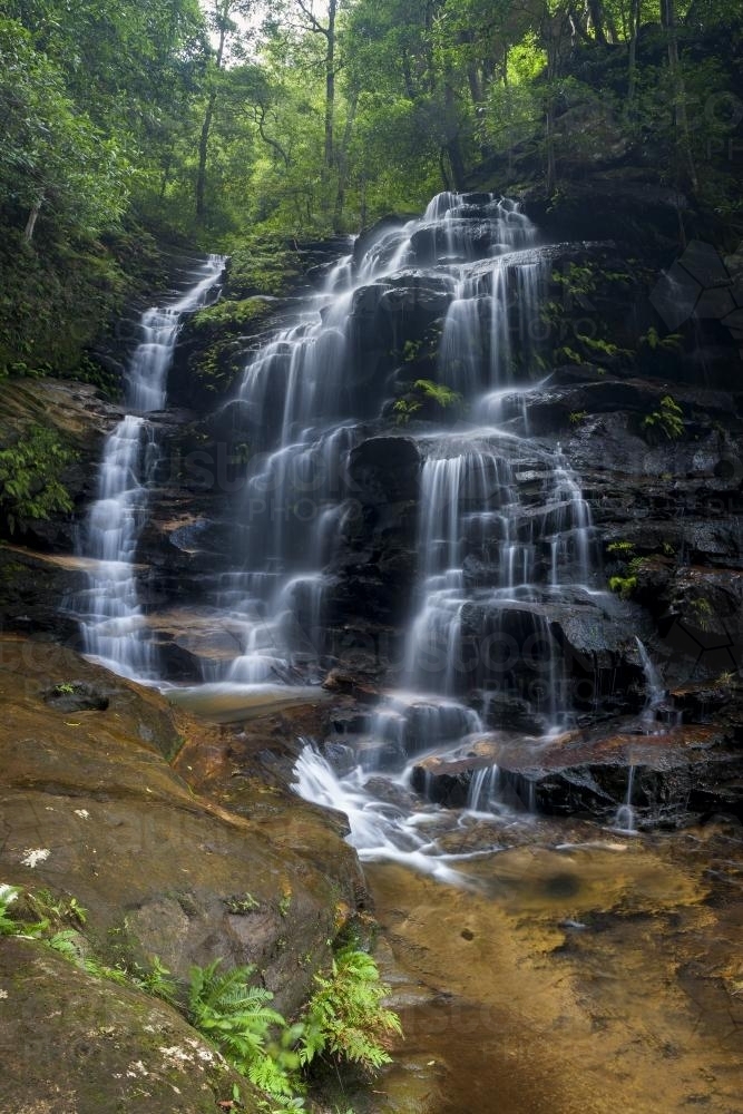 Sylvia Falls - Australian Stock Image