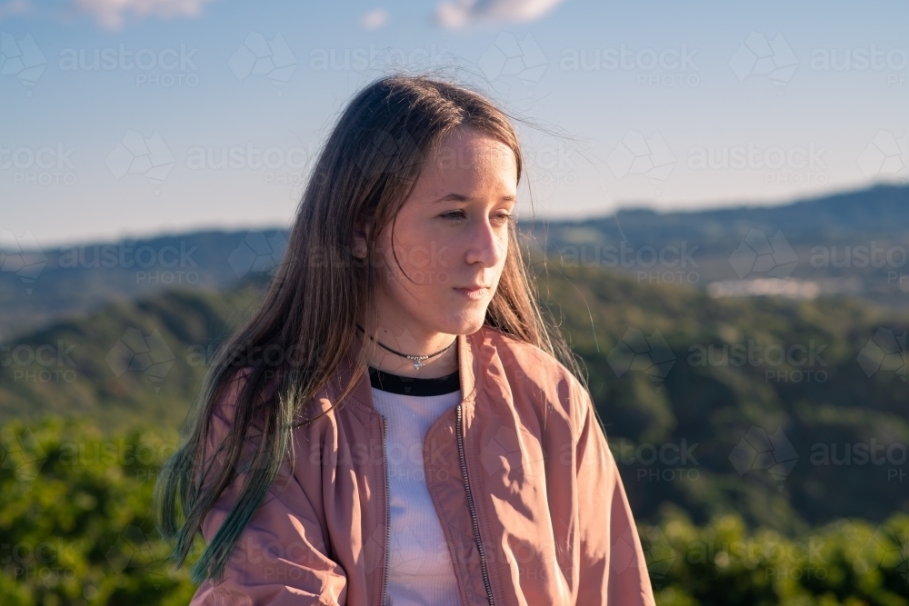 teen portrait - Australian Stock Image