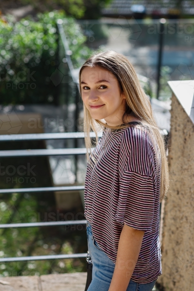 teenage girl - Australian Stock Image
