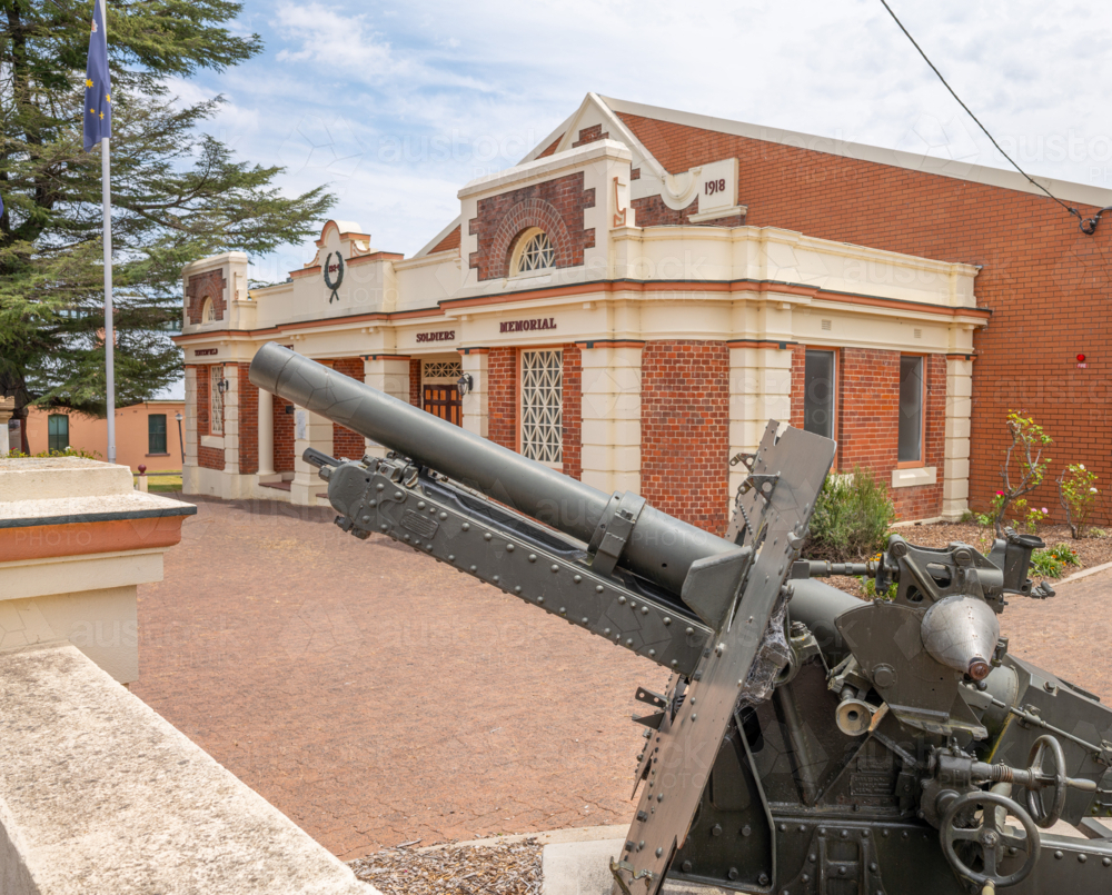 Tenterfield War Memorial in northern New South Wales - Australian Stock Image