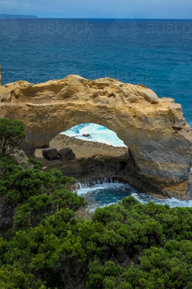 The Arch at Port Campbell National Park - Australian Stock Image