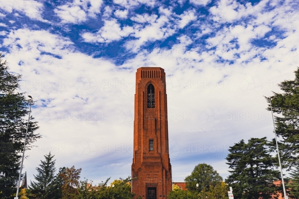 The Bathurst War Memorial Carillon - Australian Stock Image