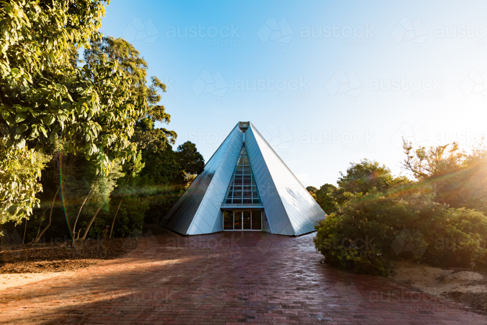 The Bicentennial Conservatory at the Adelaide Botanic Gardens - Australian Stock Image