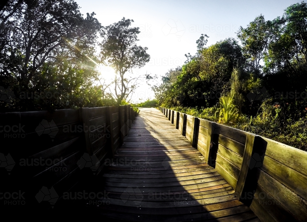 The boardwalk - Australian Stock Image