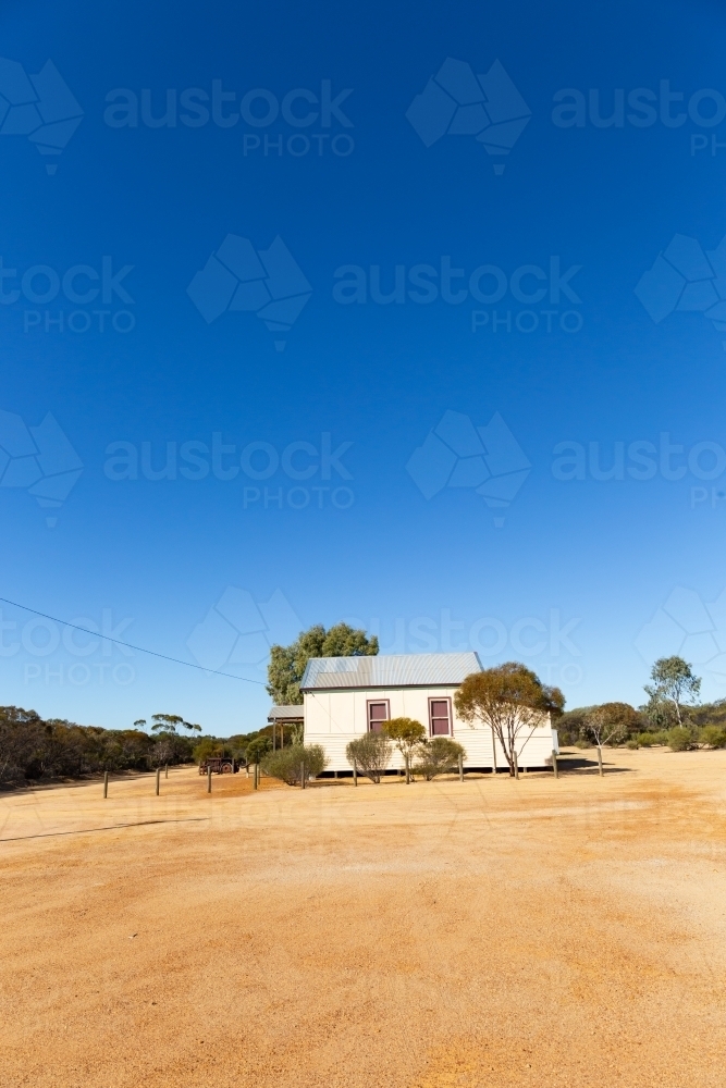 The community hall at Bonnie Rock - Australian Stock Image